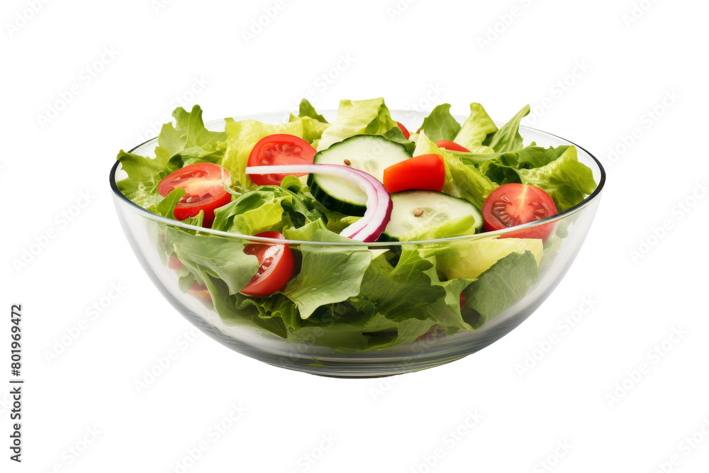 Culinary Symphony: A Vibrant Salad Composition. On a White or Clear Surface PNG Transparent Background. Culinary Symphony: A Vibrant Salad Composition. On a White or Clear Surface PNG Transparent Background.