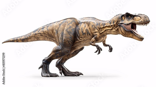 The T-Rex is a renowned predator that roamed during the end of the Cretaceous Era. © ckybe