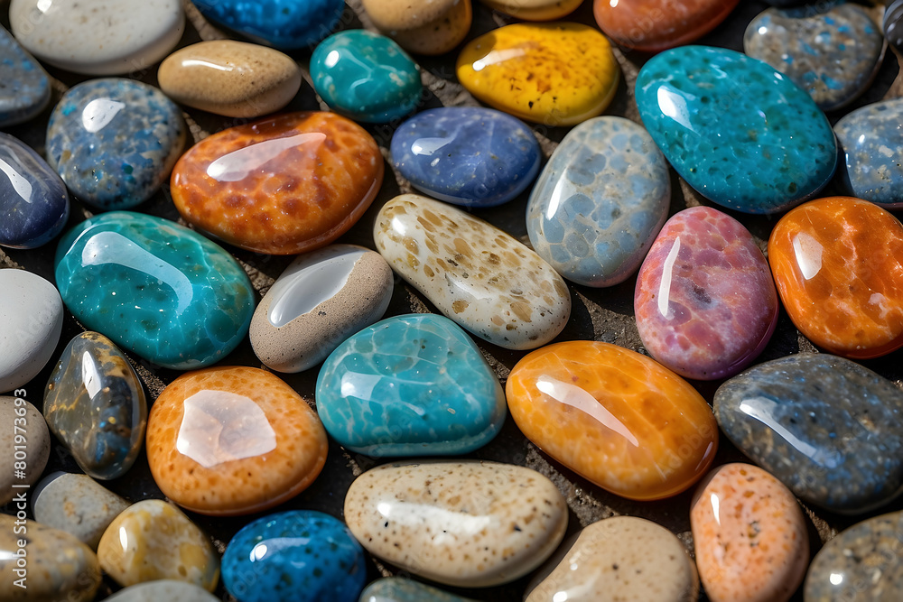 beautiful shimmering pebbles beautiful shimmering pebbles