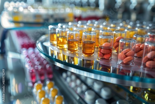 Microbiology and pharmaceutical innovation close-up on microorganisms and drug interactions