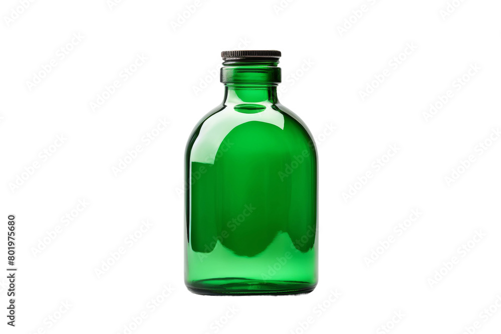 The Enchanted Emerald Elixir. On a White or Clear Surface PNG Transparent Background. The Enchanted Emerald Elixir. On a White or Clear Surface PNG Transparent Background.