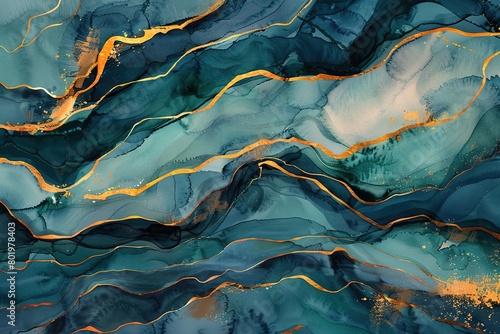 Currents of translucent hues, snaking metallic swirls, and foamy sprays of color shape the landscape of these free-flowing textures.