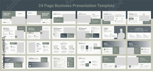 Creative business PowerPoint presentation slides template design. Use for modern keynote presentation background, brochure design, website slider, landing page, annual report, company profile