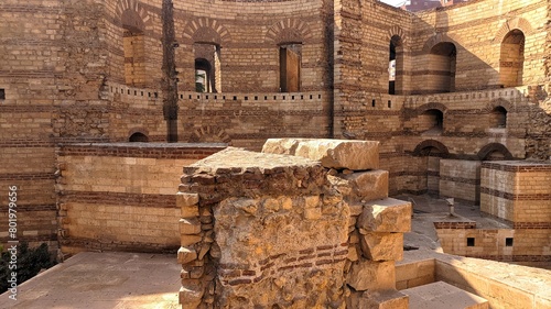 The Coptic Museum in Cairo in Egypt  (ID: 801979656)