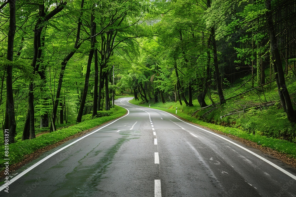 Road and tree tunnel to find Road and tree tunnel to find