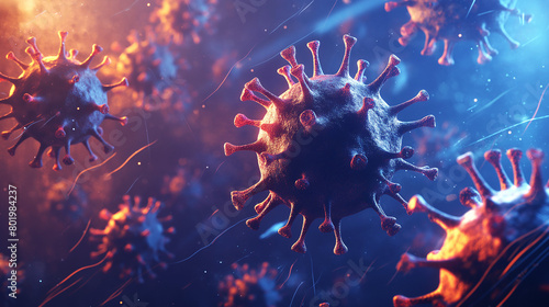 Coronavirus_2019-nCoV_macro_realistic photo