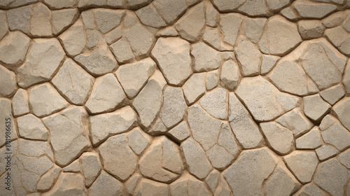 Stone Wall Texture. Brick Wall Background. Rough Stone Surface. Ancient Brickwork. Weathered Vintage Old Masonry Rustic Aged Architecture Pattern Urban Yellow