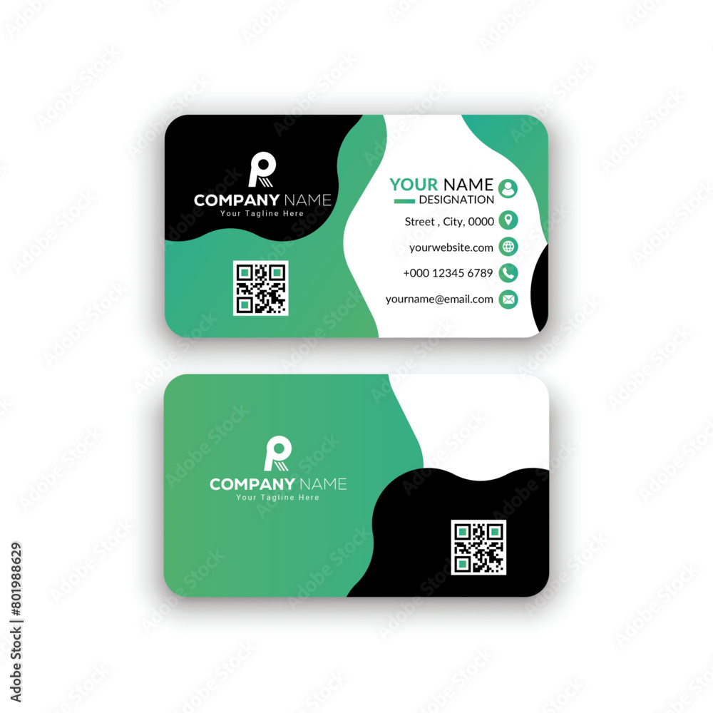 Corporate Creative and Modern Stylish Professional Business card template design Corporate Creative and Modern Stylish Professional Business card template design
