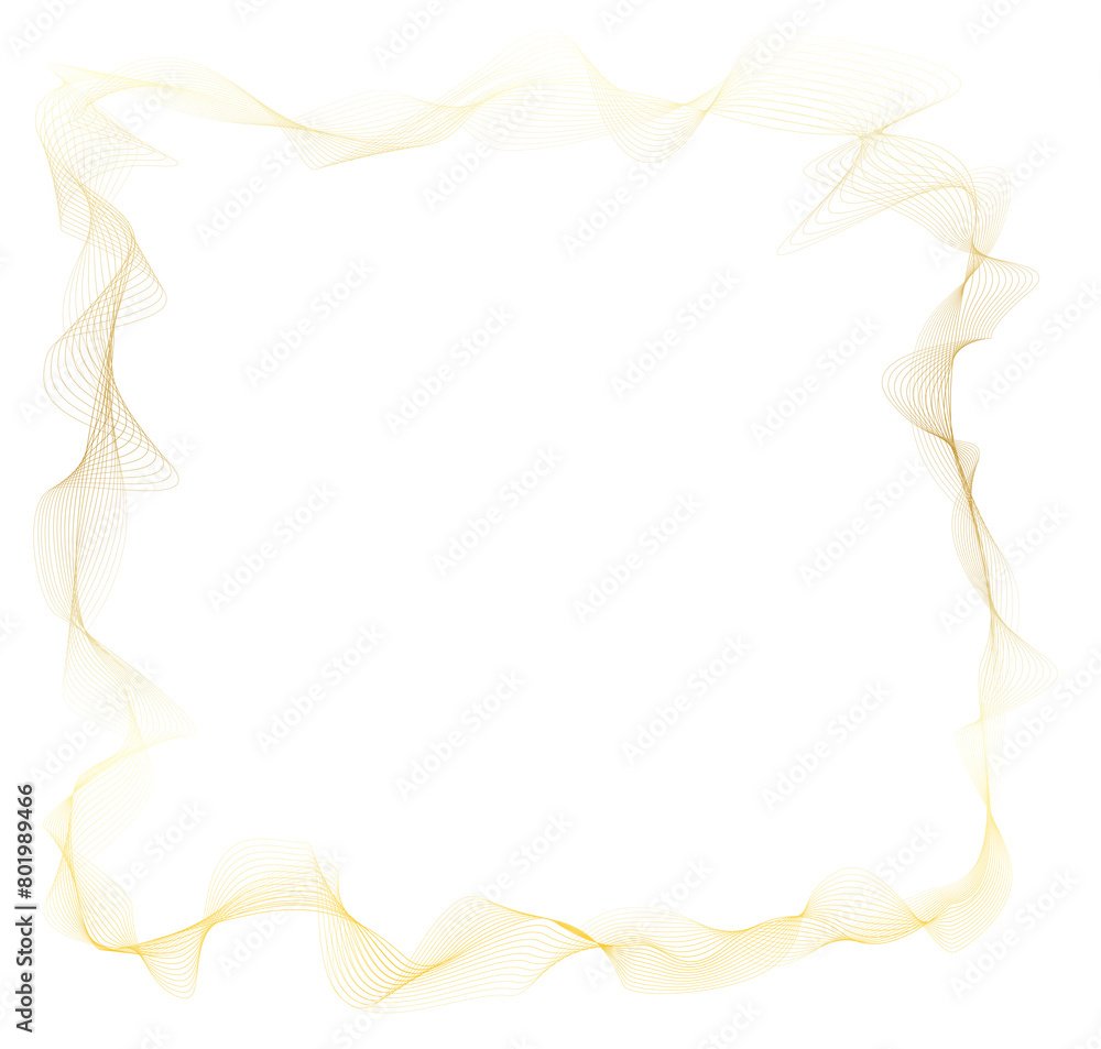 golden doodle square lines frame golden doodle square lines frame