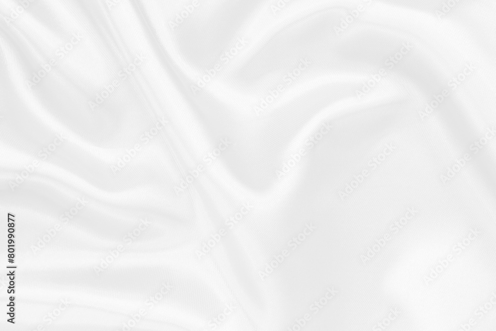 White fabric texture background, detail of silk or linen pattern. White fabric texture background, detail of silk or linen pattern.