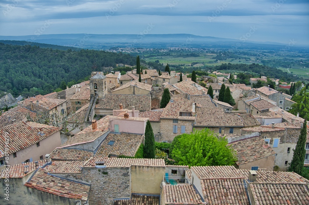 Dörfchen Le Barroux in der Provence