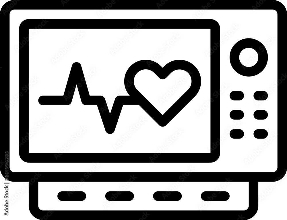 cardiogram Vector Icon Isolated. cardiogram Vector Icon Isolated.