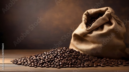 coffee beans in hand, ai generated © VitorCosta