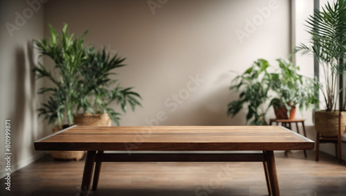 table and chairs in a room