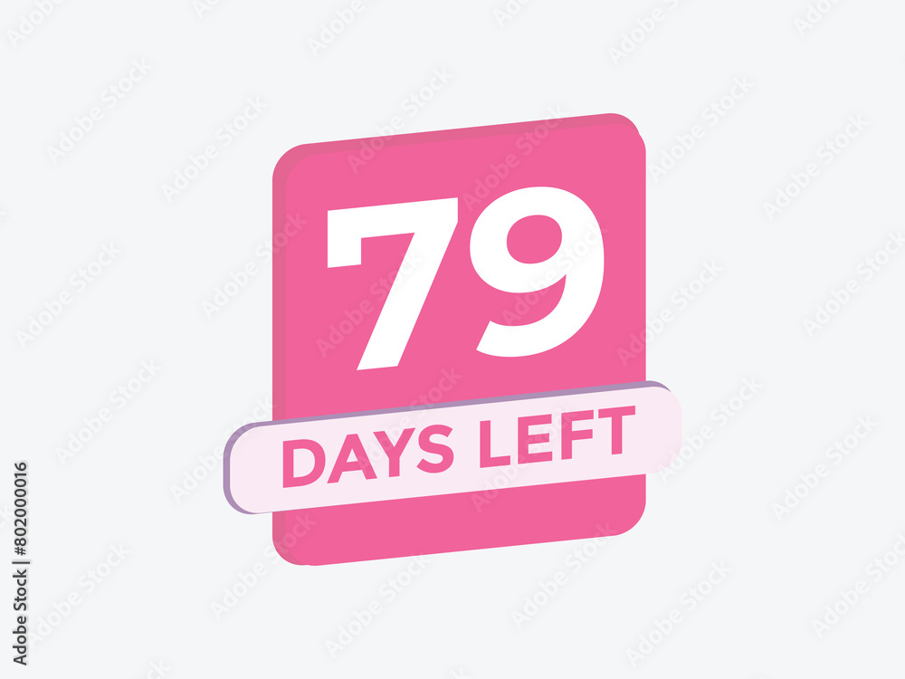 80 days to go countdown template. 80 day Countdown left days banner design. 80 Days left countdown timer
80 days to go countdown template. 80 day Countdown left days banner design. 80 Days left countdown timer