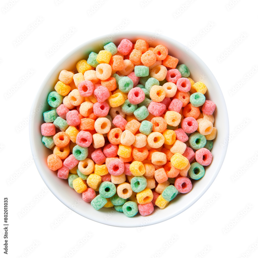 cereals in bowl isolated on transparent background cereals in bowl isolated on transparent background