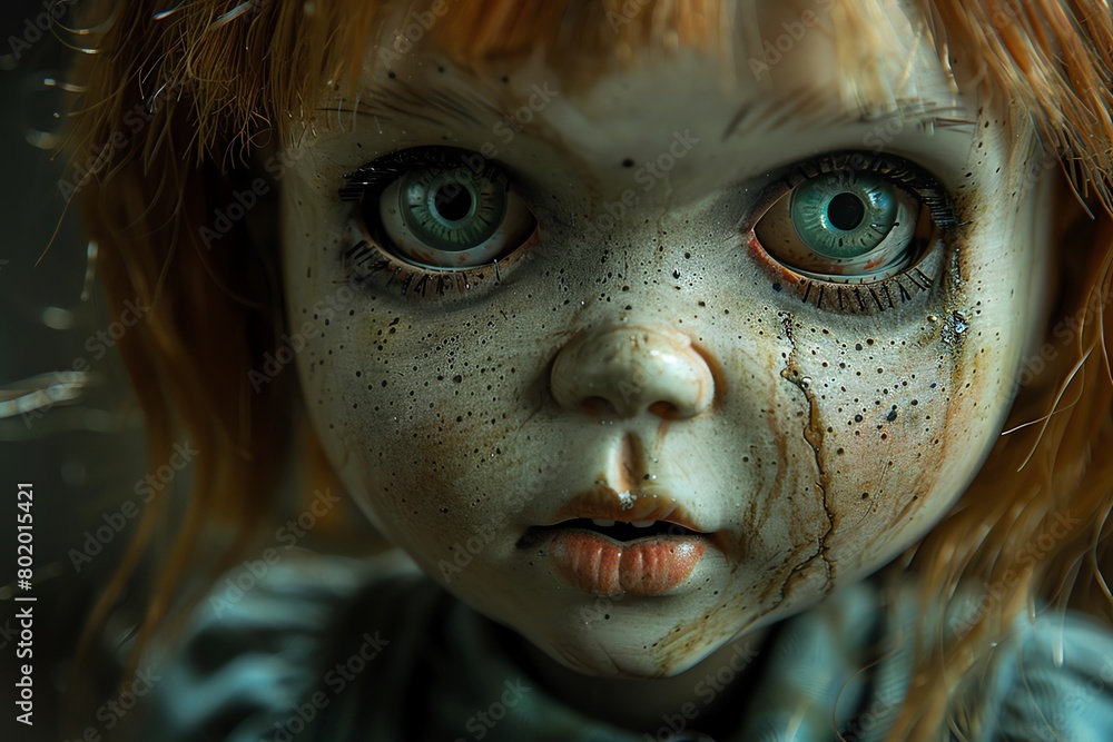 The Cursed Doll A haunted toy imbued with dark magic The Cursed Doll A haunted toy imbued with dark magic