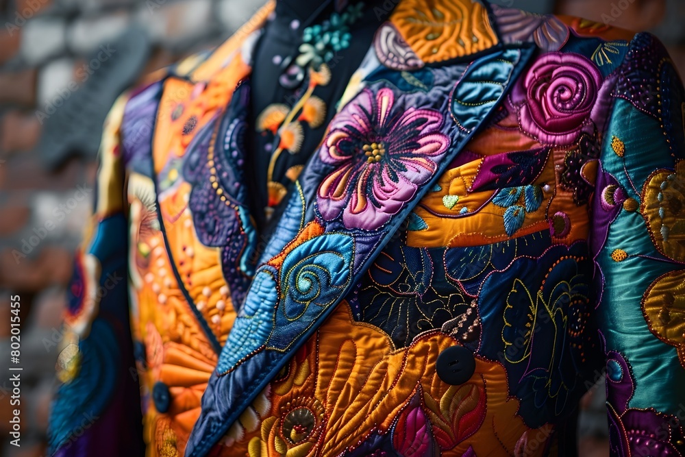 Fashionable Impressionistic Jackets Showcase Trendy Style in Dynamic Online Shop Presentation