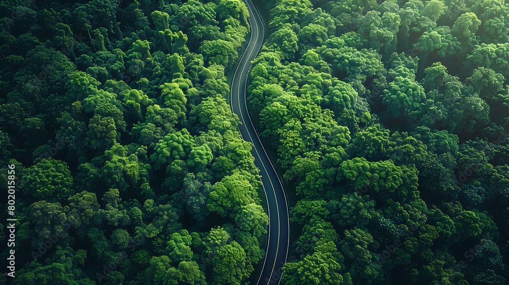 Aerial Perspective of Nature's Tapestry Aerial Perspective of Nature's Tapestry
