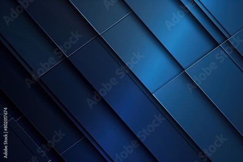 Blue background with diagonal lines, dark blue gradient, technology and digital concept background vector presentation design