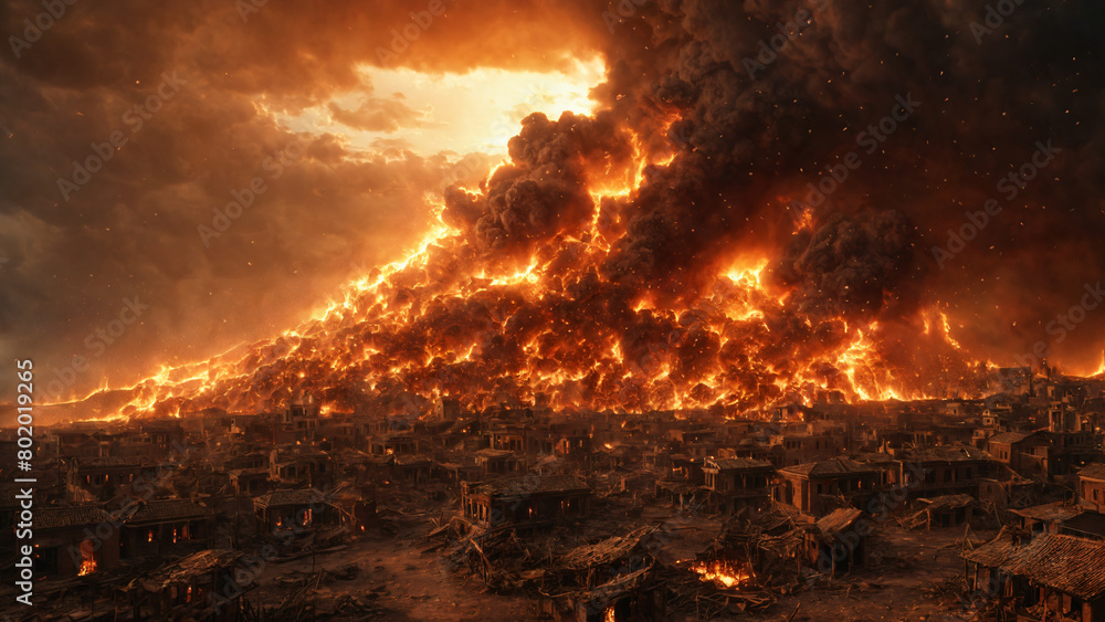 Judgement Day. Apocalypse of City Sodom.
