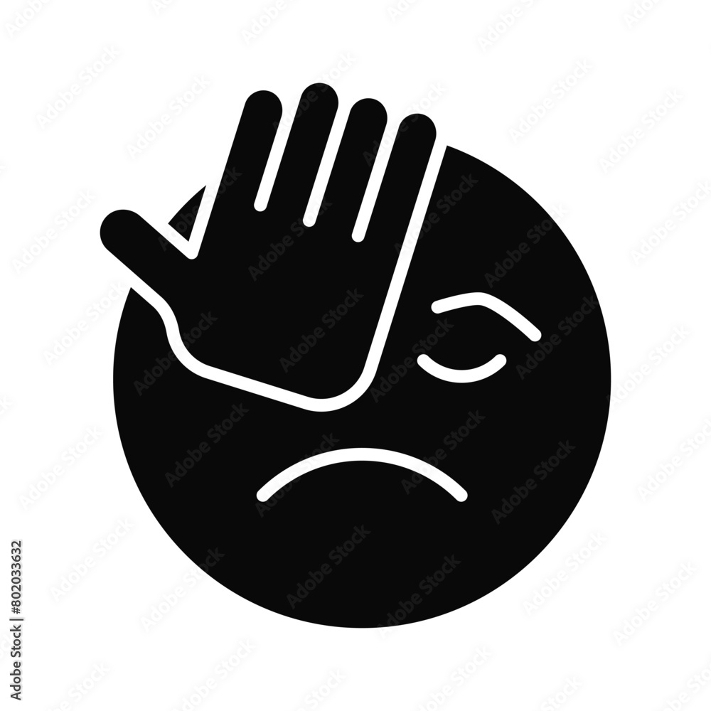 Get this amazing icon of facepalm emoji, sad expressions emoji Get this amazing icon of facepalm emoji, sad expressions emoji
