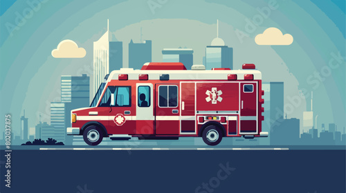 emergency service design vector illustration eps10 