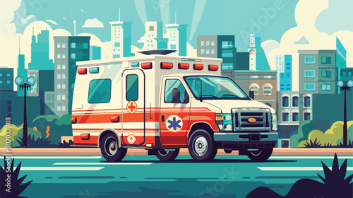emergency service design vector illustration eps10  © Roses
