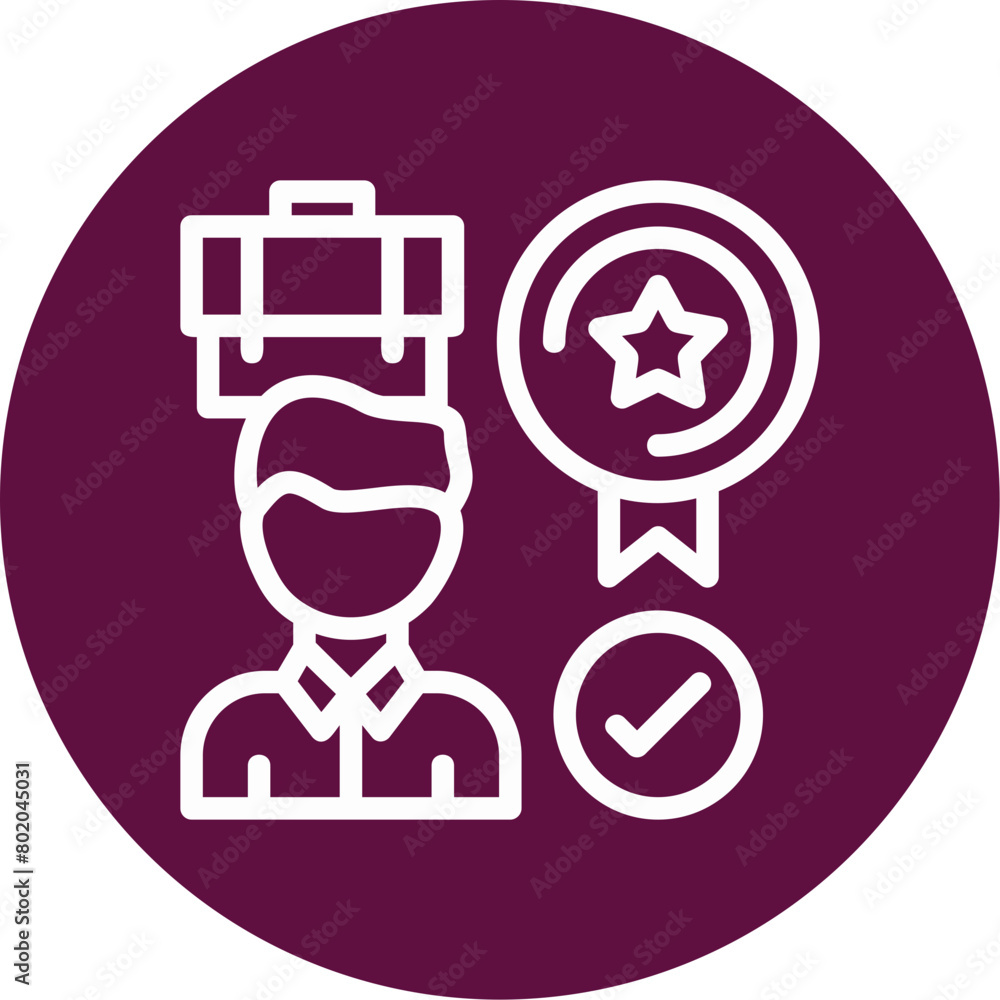 Job Satisfaction Icon Job Satisfaction Icon