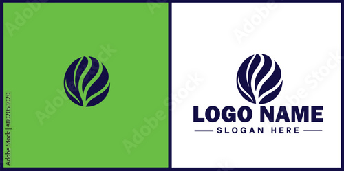 coffee bean icon logo Hot coffee shop Cafe food court store modern flat business vector logo