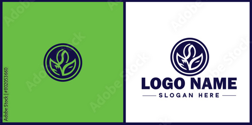 coffee bean icon logo Hot coffee shop Cafe food court store modern flat business vector logo