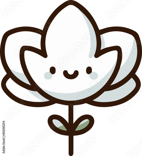 A simple and cute flower.