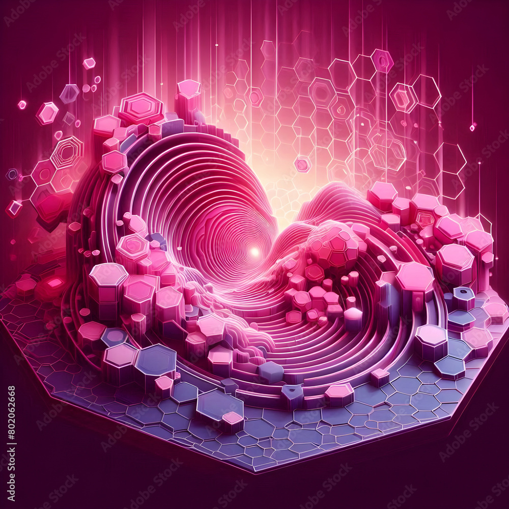 Fototapeta premium valentine background with hearts