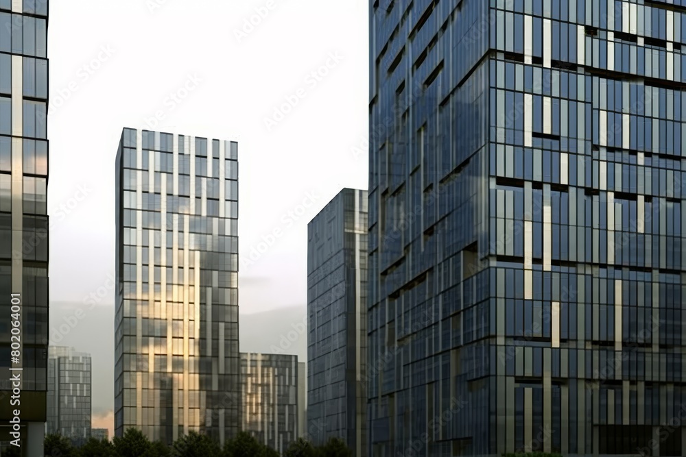 modern office building. modern office building.