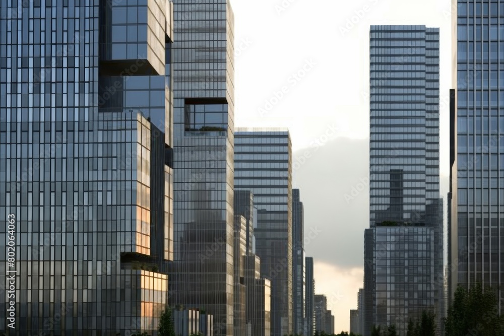 Obraz premium modern office building.