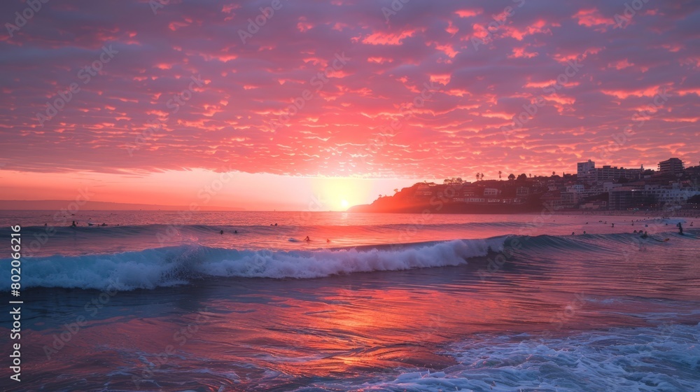 Sydney Australia Bondi Beach sunrise surf sessions iconic shores