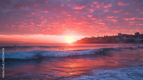 Sydney Australia Bondi Beach sunrise surf sessions iconic shores