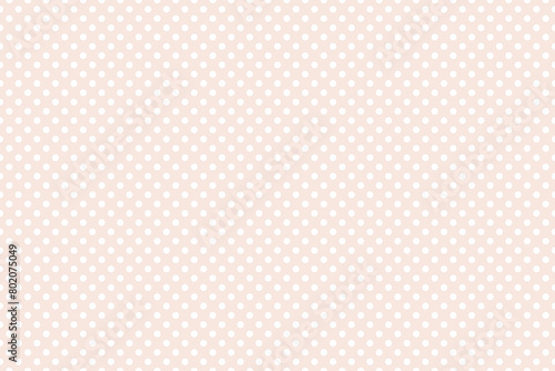 pink seamless pattern with white dots