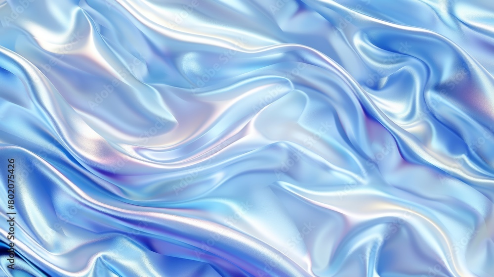 Modern realistic illustration of cosmetic gel, skincare mask surface on a blue cream, water or silk background. Soft satin fabric with wavy creases. Modern realistic illustration of cosmetic gel, skincare mask surface on a blue cream, water or silk background. Soft satin fabric with wavy creases.