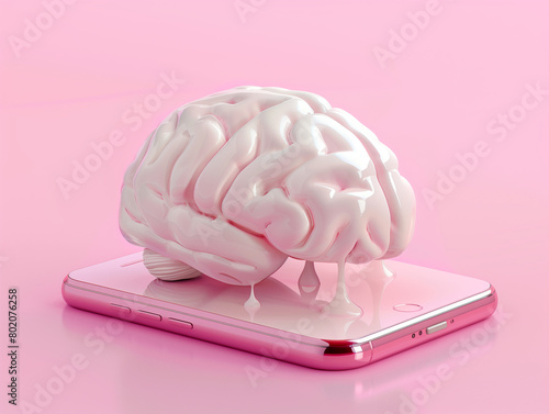 The idea of smartphones "melting people’s brains"