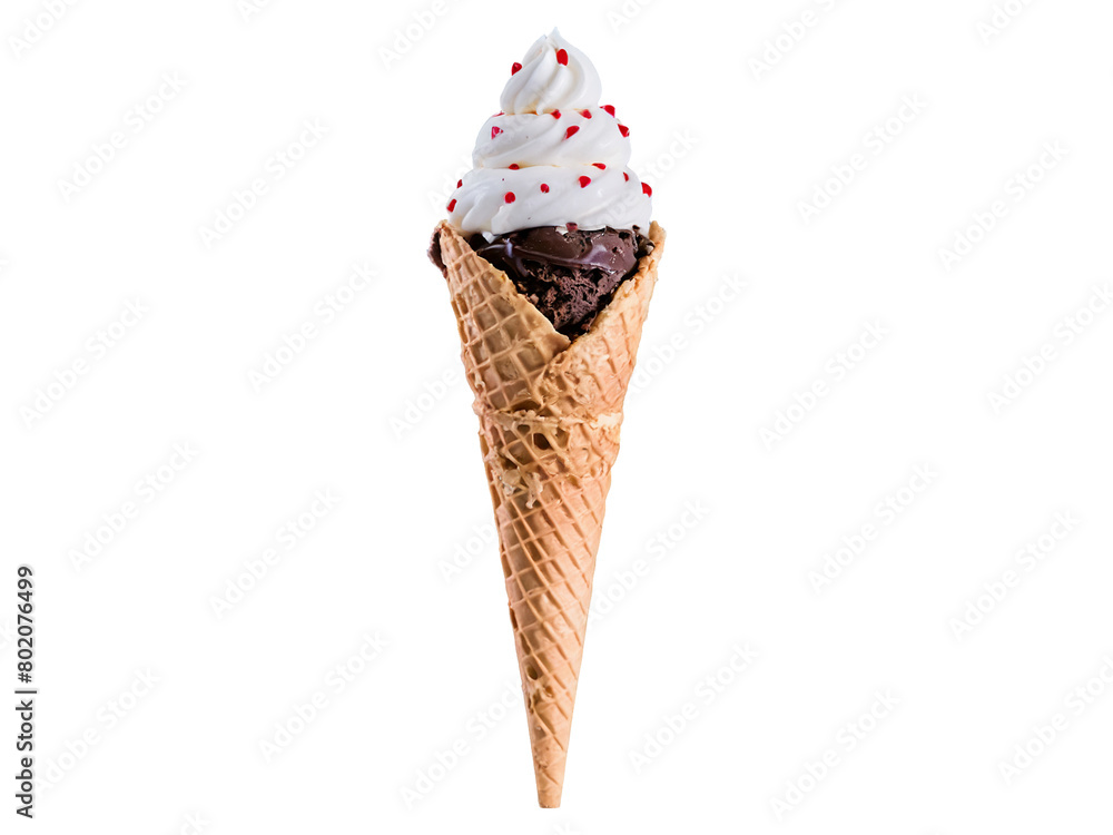 ice cream cone isolated ice cream cone isolated