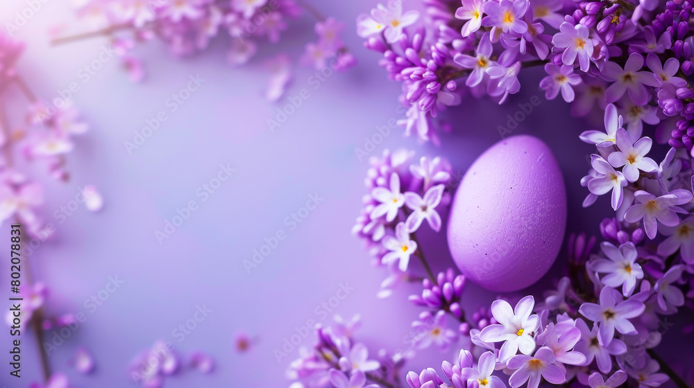 Happy Easter Frame Background in Soft Lila Shades
Happy Easter Frame Background in Soft Lila Shades