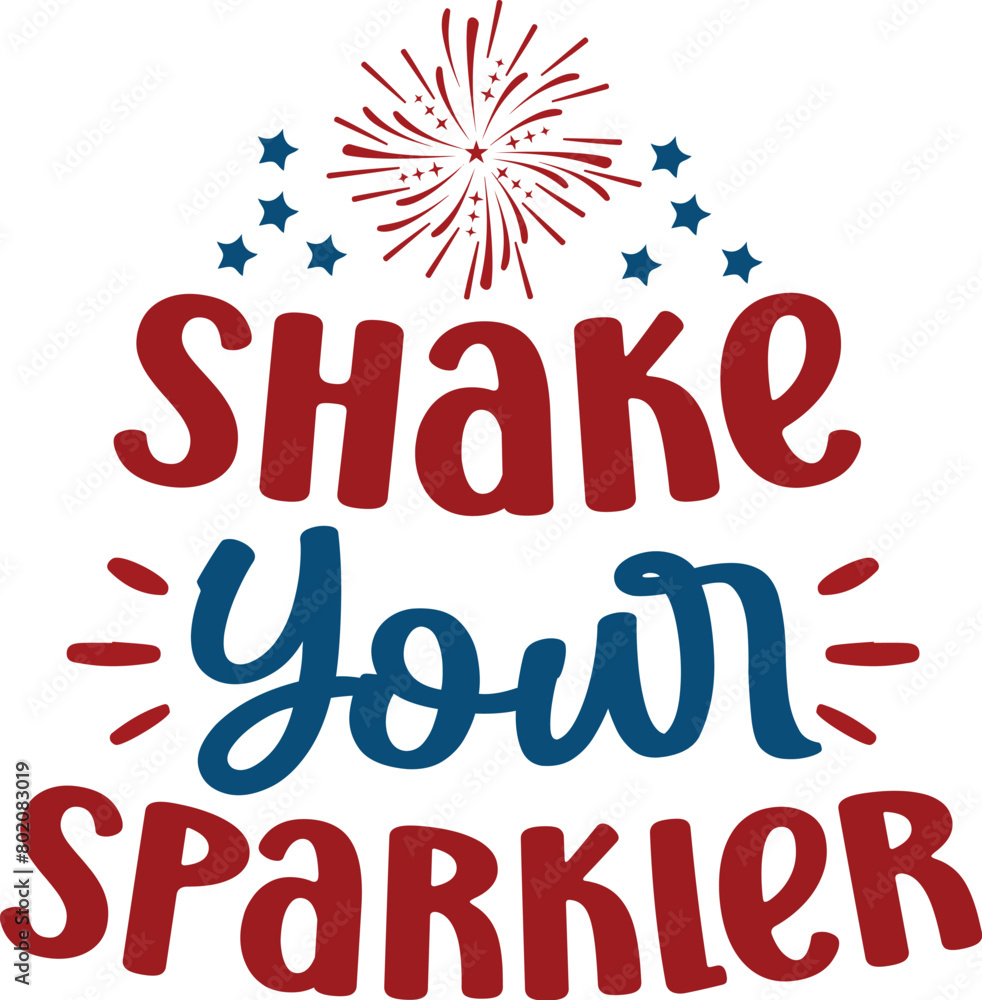 Obraz premium Shake Your Sparkler