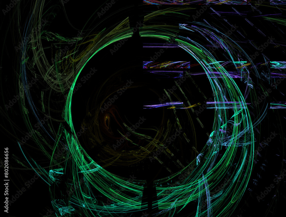 Fototapeta premium Imaginatory fractal abstract background Image
