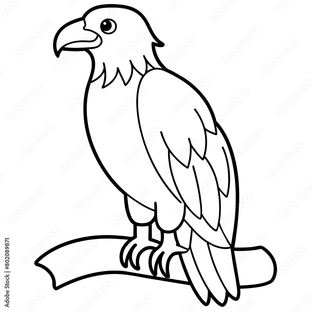 Eagle Coloring book page illustration (20) Eagle Coloring book page illustration (20)