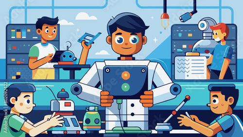Futuristic Robotics Workshop with Engaged Young Inventors