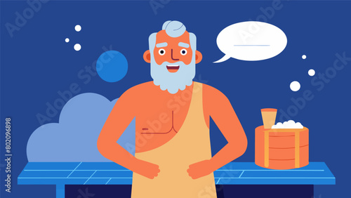 A man in his 50s talks about how the sauna has been a sanctuary for him to relax and reflect helping him manage his stress and anxiety..