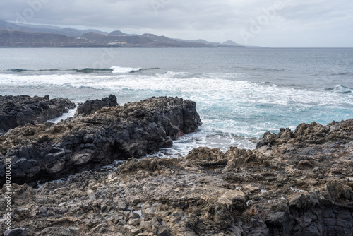 Die Lavaküste von Las Palmas de Gran Canaria