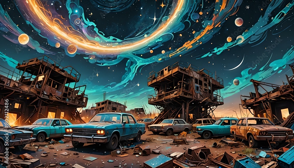 Obraz premium landscape with space