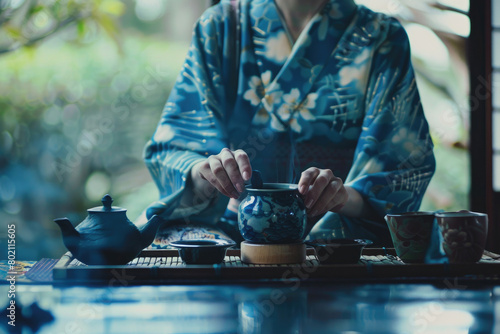 The delicate ritual of a tea ceremony